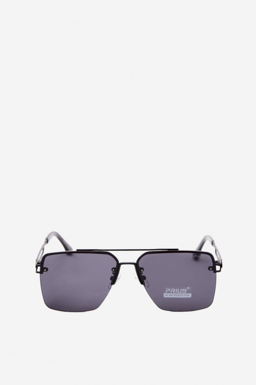 Akiniai nuo saulės su UV filtru juodos spalvos