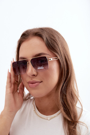 Akiniai nuo saulės su UV filtru tamsiai mėlynos spalvos