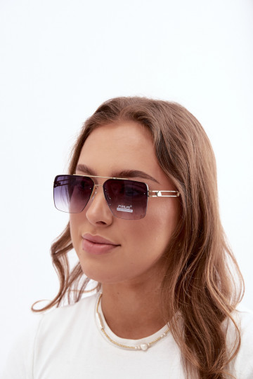 Akiniai nuo saulės su UV filtru tamsiai mėlynos spalvos 2