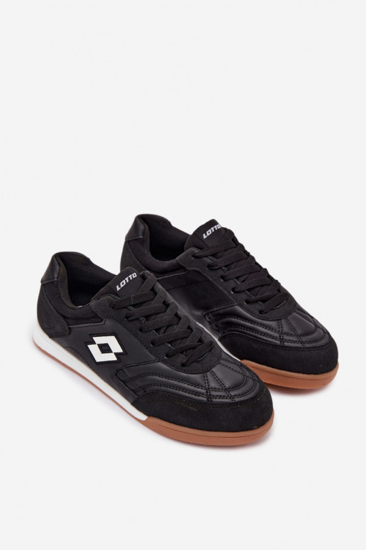Unisex juodos spalvos sneakeriai LOTTO 2401610U ATIBA