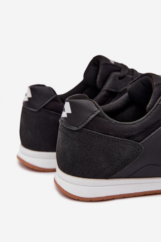 Unisex juodos spalvos sneakeriai LOTTO 2401610U ATIBA