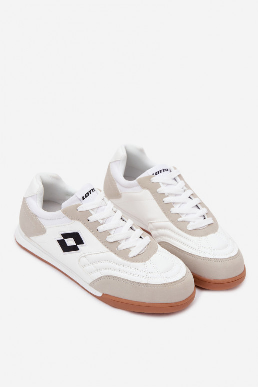 Unisex baltos spalvos sneakeriai LOTTO 2401610U ATIBA