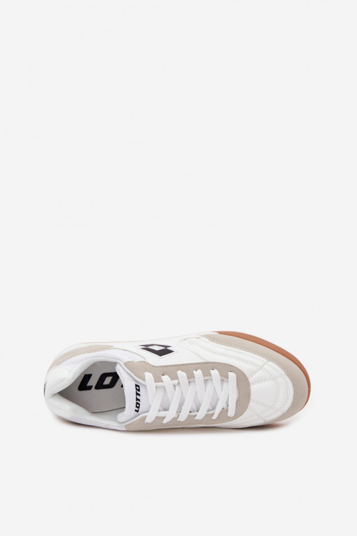 Unisex baltos spalvos sneakeriai LOTTO 2401610U ATIBA