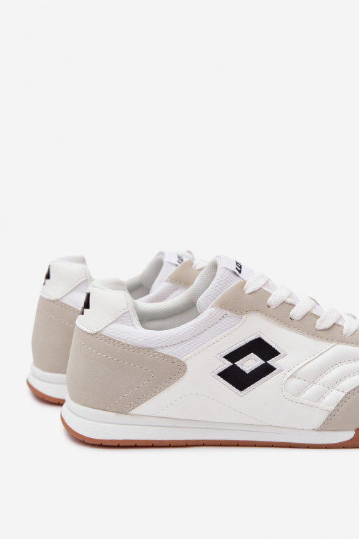 Unisex baltos spalvos sneakeriai LOTTO 2401610U ATIBA