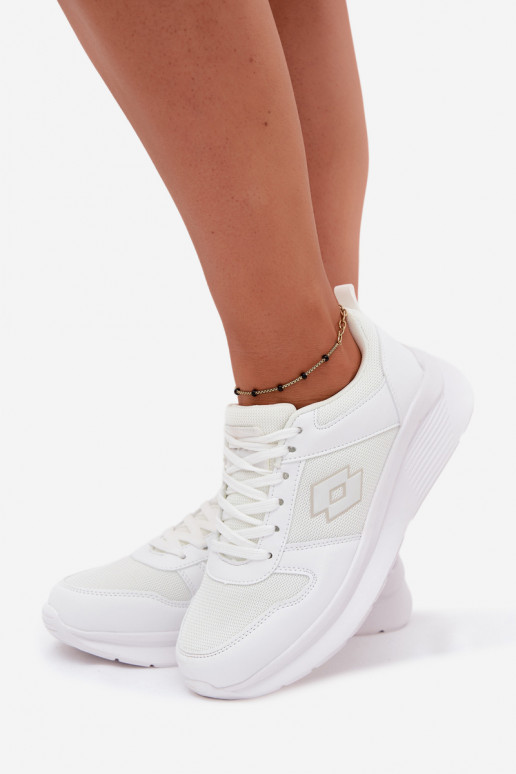 Unisex baltos spalvos sportiniai bateliai LOTTO 2401651U SOBRIO OC