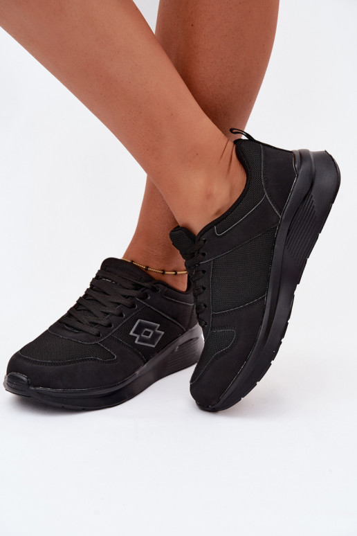 Unisex sportbačiai LOTTO 2401651U SOBRIO OC juodos spalvos