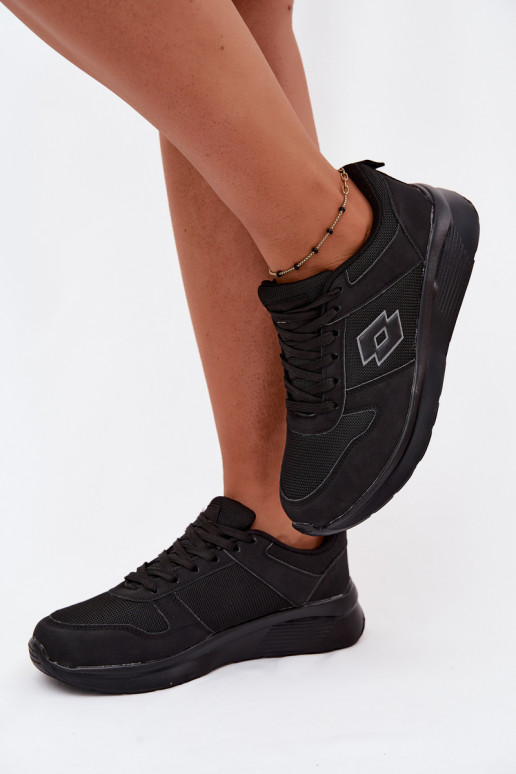 Unisex sportbačiai LOTTO 2401651U SOBRIO OC juodos spalvos