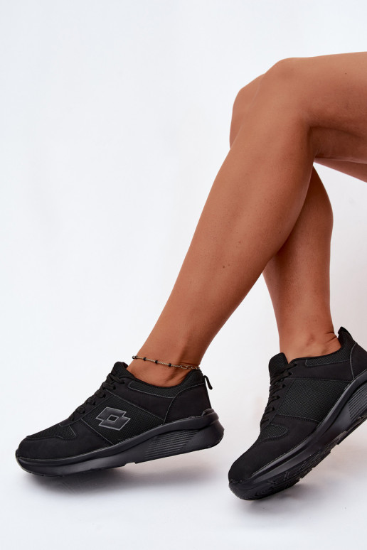 Unisex sportbačiai LOTTO 2401651U SOBRIO OC juodos spalvos