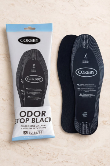 Corbby ODOR STOP nuo prakaitavimo apsaugantys vidpadžiai su aktyviąja anglimi