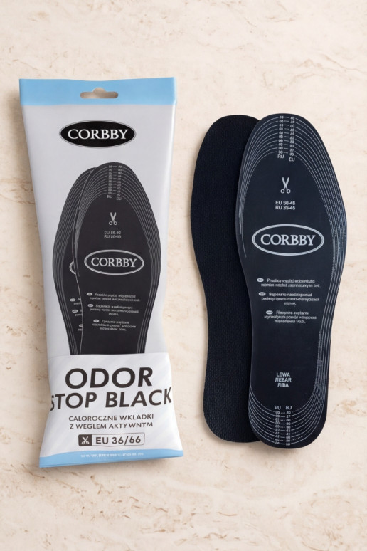 Corbby ODOR STOP nuo prakaitavimo apsaugantys vidpadžiai su aktyviąja anglimi