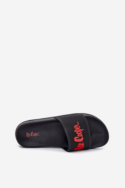 šlepetės vyrams juodos spalvos Lee Cooper LCIN-25-07-3526M