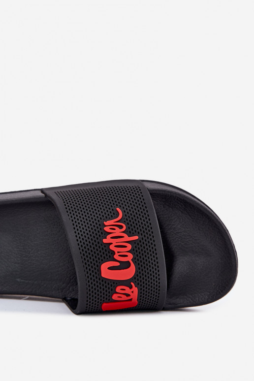 šlepetės vyrams juodos spalvos Lee Cooper LCIN-25-07-3526M