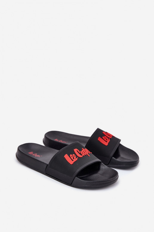 šlepetės vyrams juodos spalvos Lee Cooper LCIN-25-07-3526M