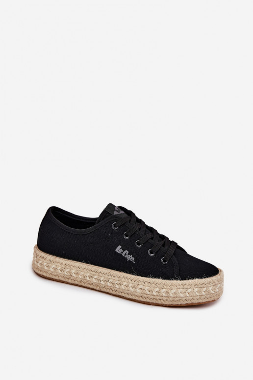 laisvalaikio bateliai juodos spalvos Lee Cooper LCIN-25-44-3216