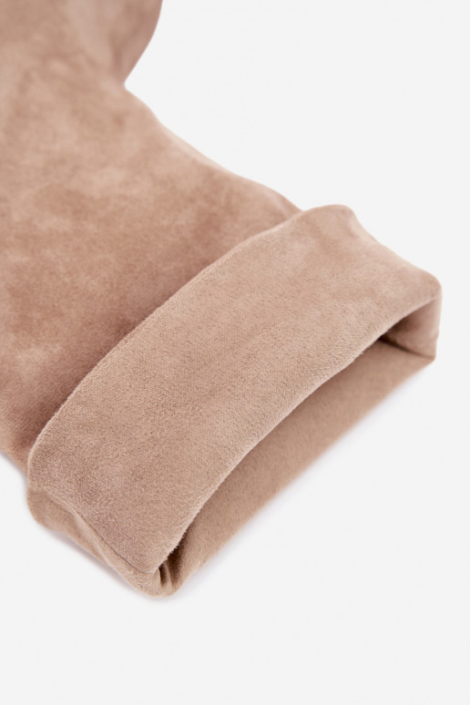 Smėlio spalvos aulinukai su plonais kulniukais Slouchy Penrose