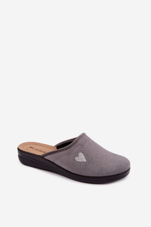 Šlepetės pilkos spalvos Inblu CF000052