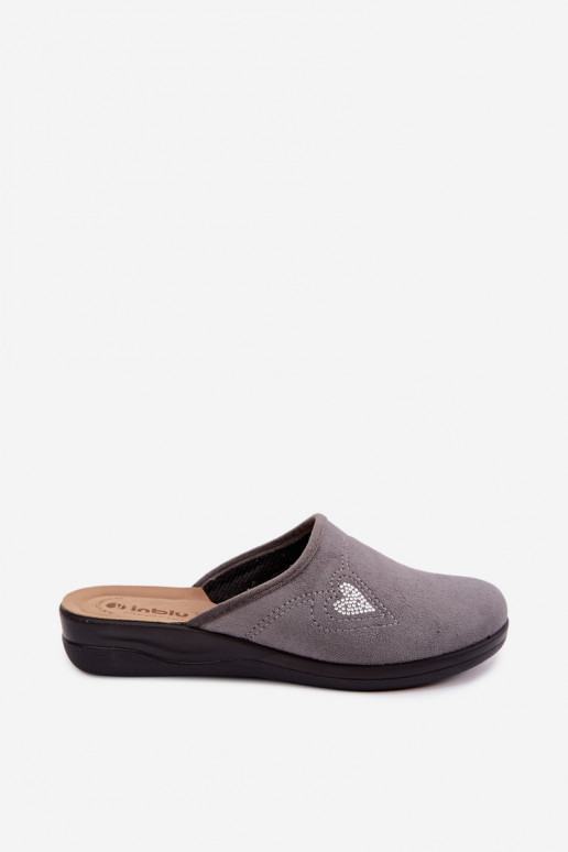 Šlepetės pilkos spalvos Inblu CF000052