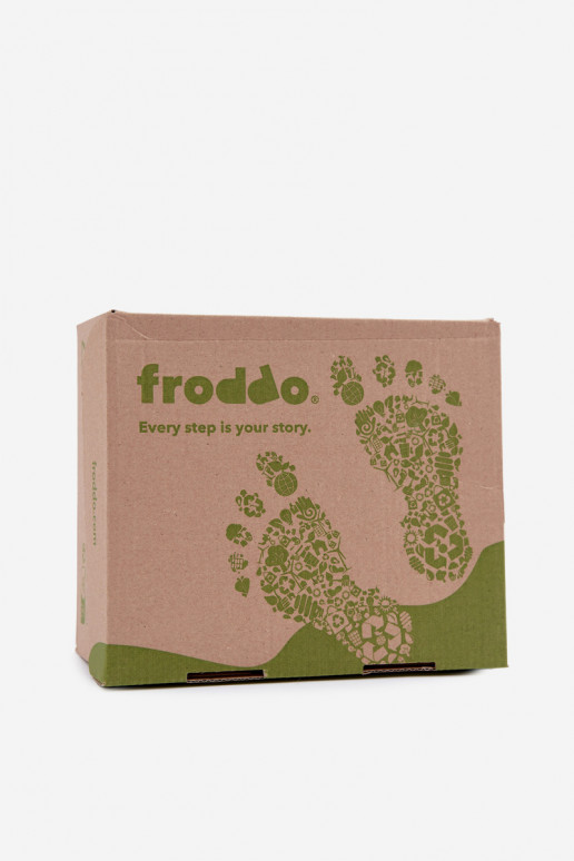Rudos spalvos vaikiški zomšiniai batai Barefoot Froddo G2110157-1