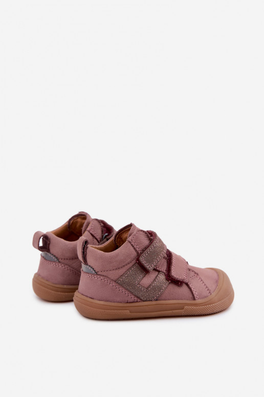 Odiniai batai vaikams Barefoot FRODDO G2130380-3 rožinės spalvos