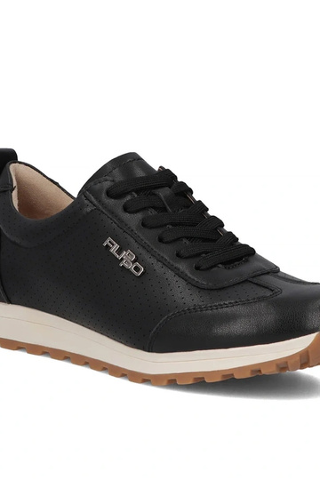 Juodi odiniai sportbačiai Filippo DP7557/26