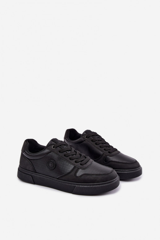 sneakers modelio batai vyrams Big Star UU174327 juodos spalvos