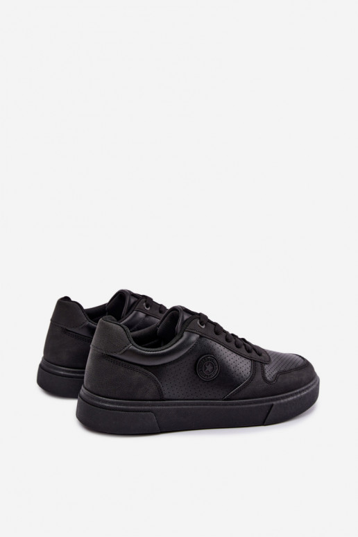 sneakers modelio batai vyrams Big Star UU174327 juodos spalvos
