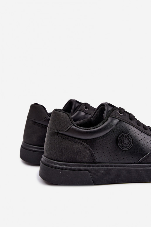 sneakers modelio batai vyrams Big Star UU174327 juodos spalvos
