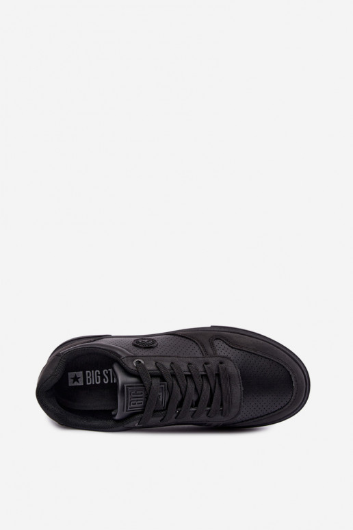 sneakers modelio batai vyrams Big Star UU174327 juodos spalvos