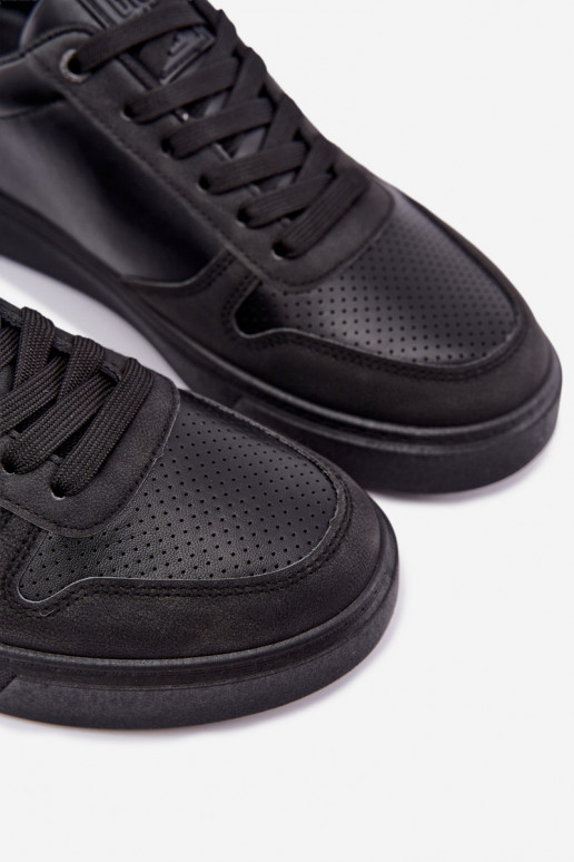 sneakers modelio batai vyrams Big Star UU174327 juodos spalvos