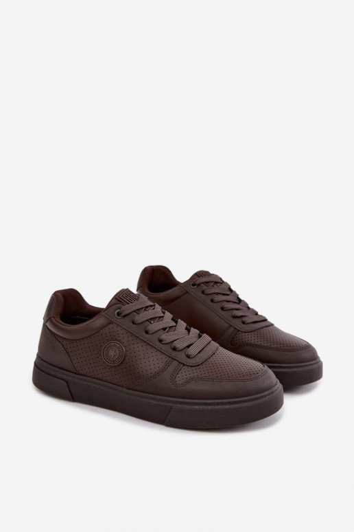 Sneakers modelio batai vyrams Big Star UU174326 CzekoladoĮe