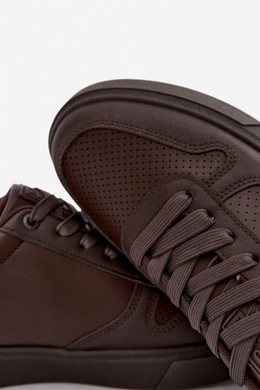 Sneakers modelio batai vyrams Big Star UU174326 CzekoladoĮe