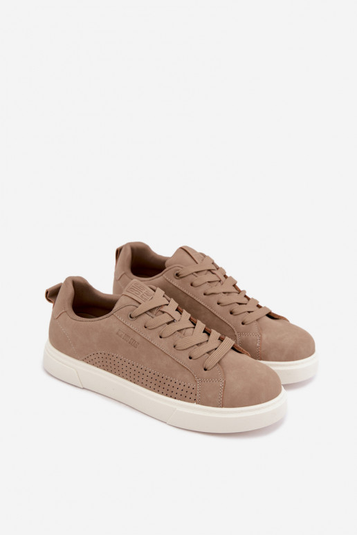 Sneakers modelio batai vyrams Big Star UU174322 smėlio spalvos