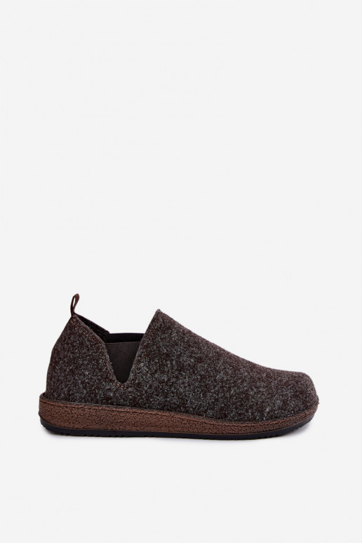 Moteriški naminiai batai Inblu NL000013 tamsiai rudi