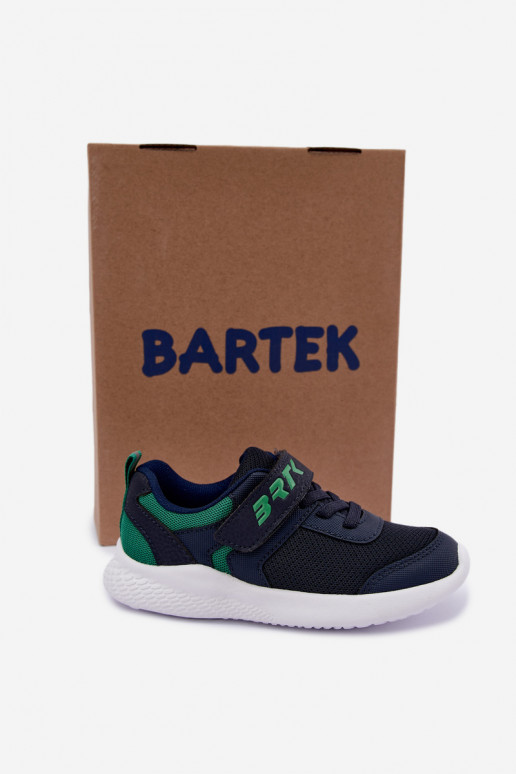 Sportiniai bateliai berniukams Bartek 8700317 tamsiai mėlynos spalvos
