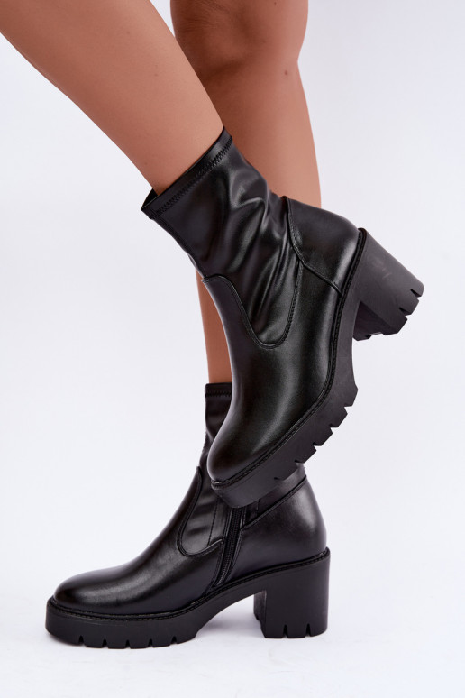 pašiltinti aulinukai Klocke Vinceza 58672 juodos spalvos