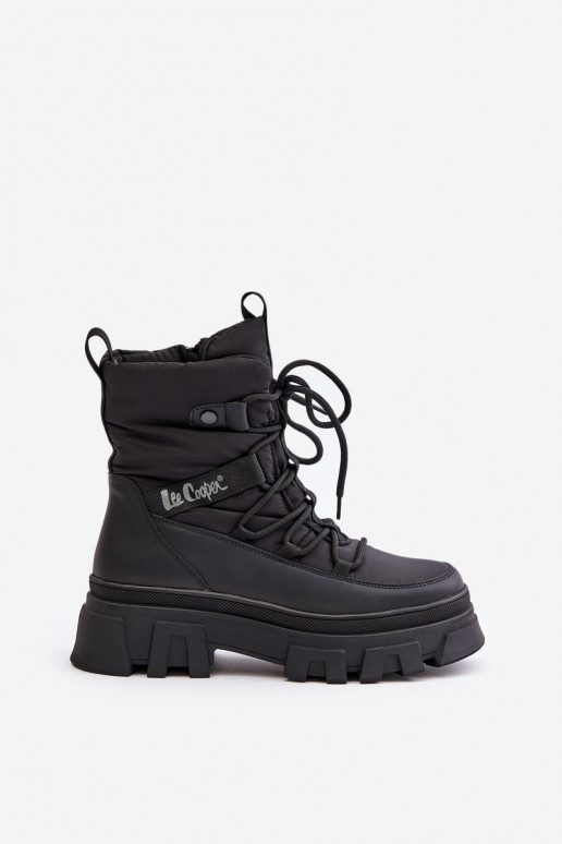 Juodi moteriški sniego batai Lee Cooper LCJ-24-47-3144