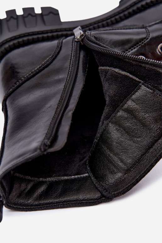 pašiltinti darbiniai kulkšnies batai Lee Cooper LCJ-26-16-4696 juodos spalvos