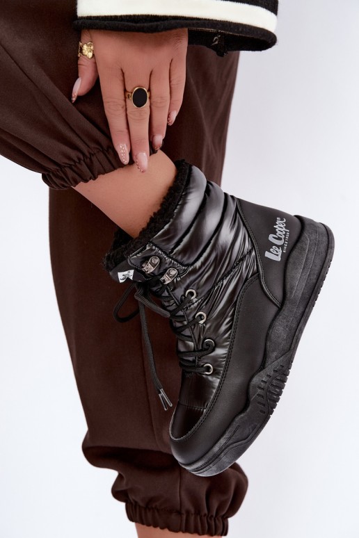 su raišteliais sniego batai Lee Cooper LCJ-44-4562 juodos spalvos