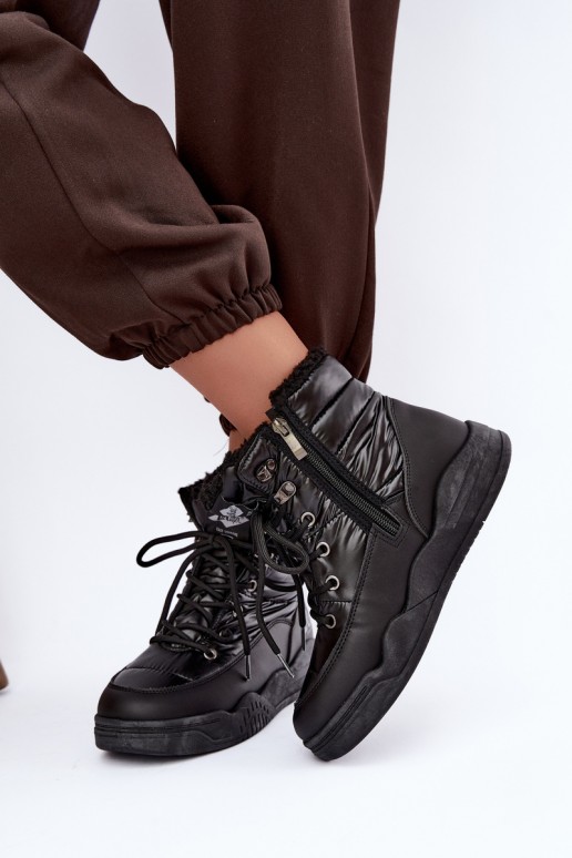 su raišteliais sniego batai Lee Cooper LCJ-44-4562 juodos spalvos