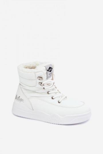 su raišteliais sniego batai Lee Cooper LCJ-44-4563 baltos spalvos