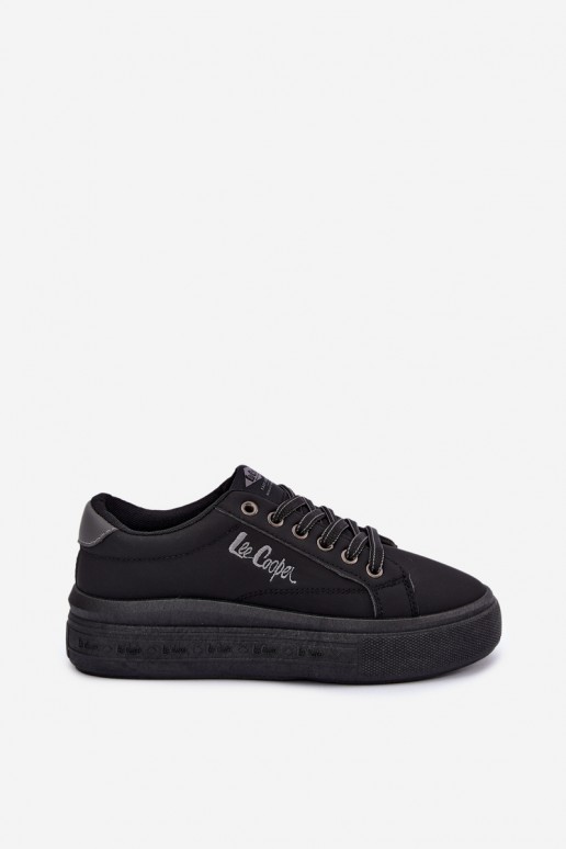 laisvalaikio batai su platforma Lee Cooper LCJ-26-44-4560 juodos spalvos