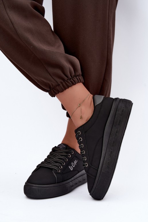 laisvalaikio batai su platforma Lee Cooper LCJ-26-44-4560 juodos spalvos