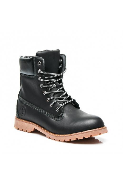 Stilingi juodi aulinukai 0251B / S3-46P  - 1 Stilingi juodi aulinukai 0251B / S3-46P  - 1