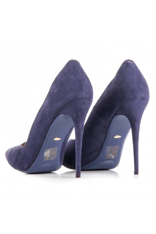 Indigo spalvos aukštakulniai bateliai iš BETLER 5005-33D.PU  - 5 Indigo spalvos aukštakulniai bateliai iš BETLER 5005-33D.PU  - 5