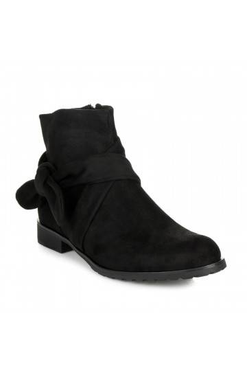 Eko zomšos juodi aulinukai IDEAL SHOES ES8508B  - 4 2