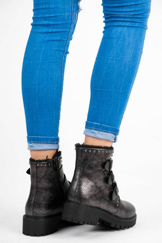 Stilingi pašiltinti Betler aulinukai su sagtelėmis JT39-2BR  - 3 Stilingi pašiltinti Betler aulinukai su sagtelėmis JT39-2BR  - 3