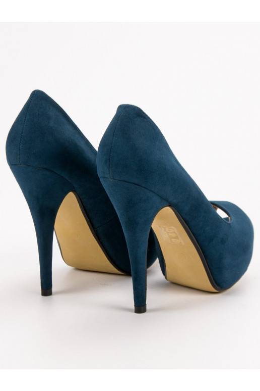 zomšiniai bateliai atvirais pirštais C6143MA  - 5 zomšiniai bateliai atvirais pirštais C6143MA  - 5