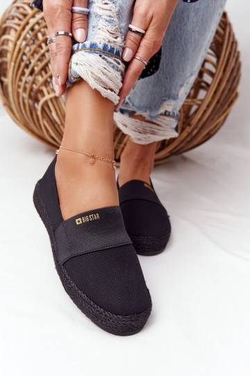 Espadrilės juodos spalvos 2