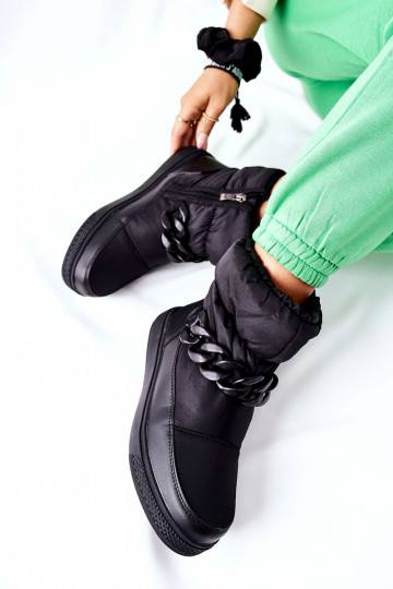 Šilti sniego batai juodos... 2