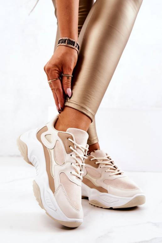 Sportinio stiliaus batai smėlio... Sportinio stiliaus batai smėlio...